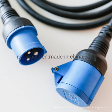 Danish Extension Cord Sockets Cables Rubber Cords